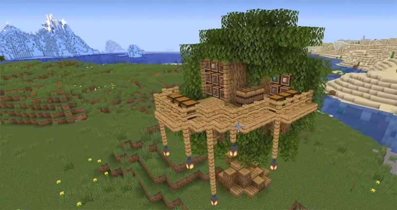 Las mejores ideas de casas de Minecraft: castillos, casas en los árboles,  mansiones y más - Dexerto