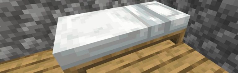 Cómo hacer una cama en Minecraft (2020)