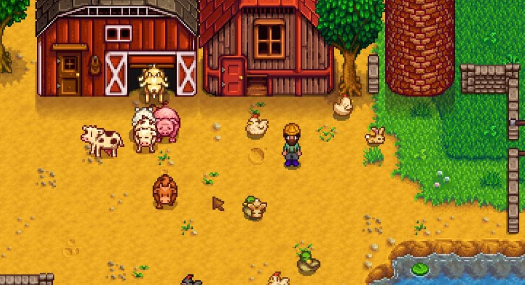 stardew valley feed chickens without silo