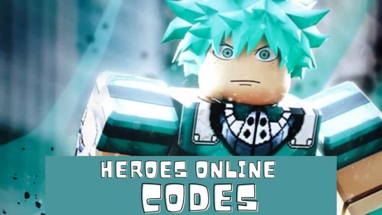 Códigos Roblox Heroes Online septiembre 2021