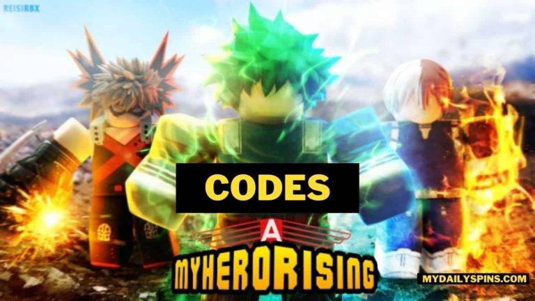 Códigos de My Hero Rising septiembre de 2021 (códigos NUEVOS)