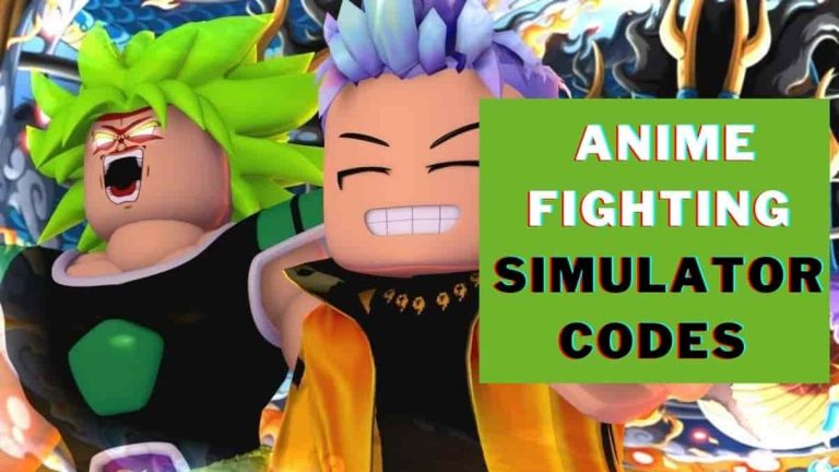 Códigos de Roblox Anime Fighting Simulator (código 31) septiembre de 2021