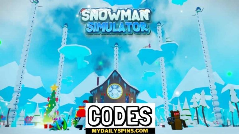 Códigos de Snowman Simulator septiembre de 2021 (NUEVO)