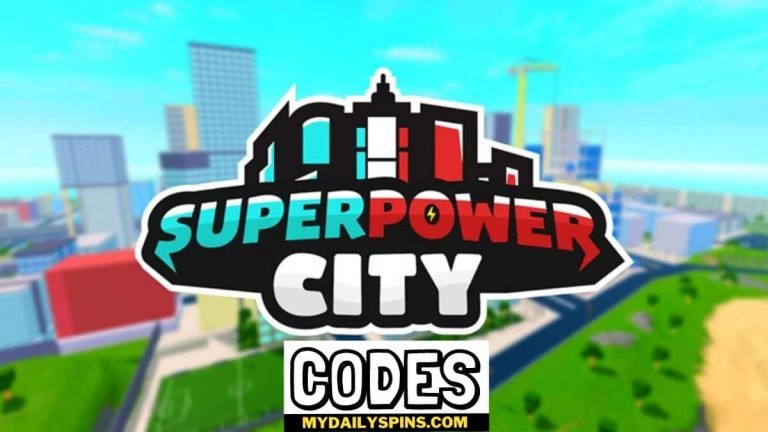 Códigos de SuperPower City Septiembre de 2021 (NUEVO)