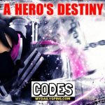 Códigos de destino de Roblox A Hero, septiembre de 2021 (códigos ahd)