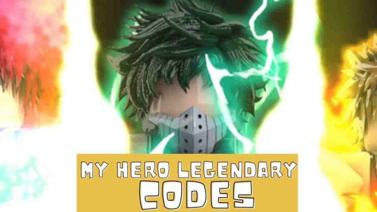 Todos los códigos de Roblox My Hero Legendary septiembre de 2021