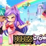 Códigos de Crown Academy septiembre de 2021 (NUEVO)