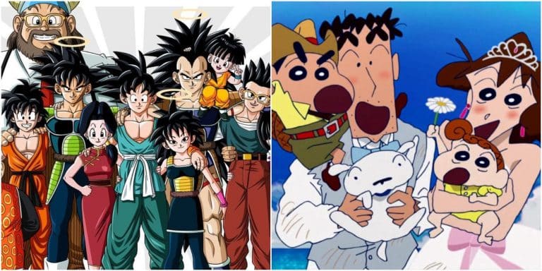 Las 15 familias más icónicas del anime