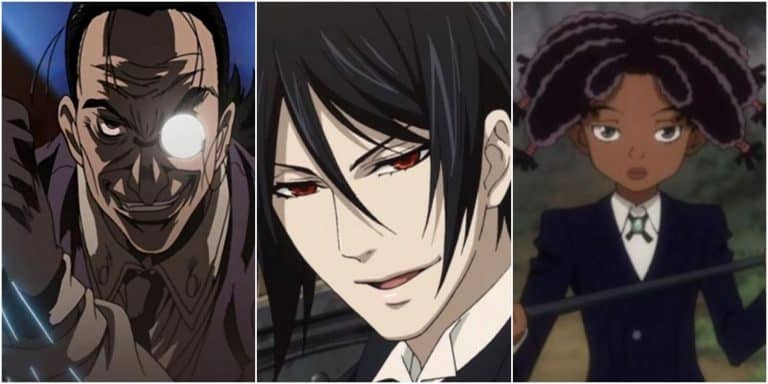 10 mayordomos de anime más icónicos, clasificados