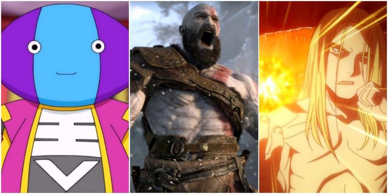 God Of War: 15 personajes de anime que incluso Kratos no puede vencer