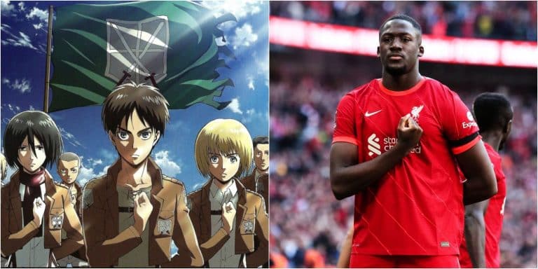 El futbolista Ibou Konaté celebra sus goles al estilo anime