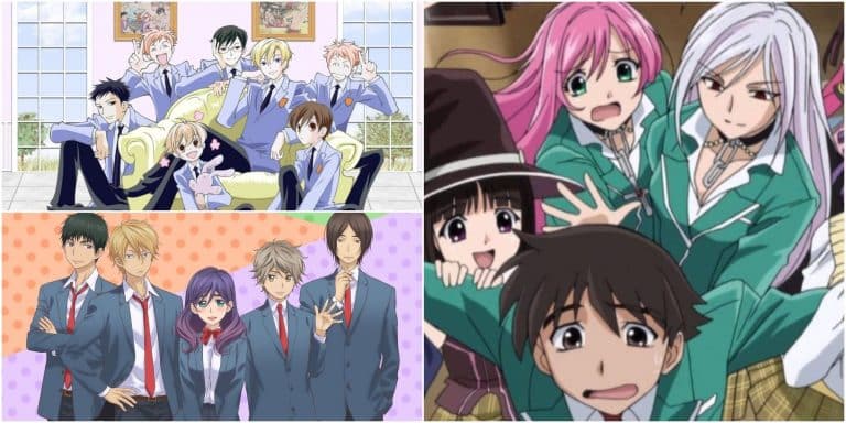 10 icónicos animes de harén con mejores series de manga
